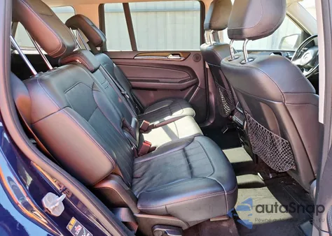 2017 Mercedes-Benz Gls 450 4Matic z USA, uszkodzony, nr VIN 4JGDF6EE1HA766036